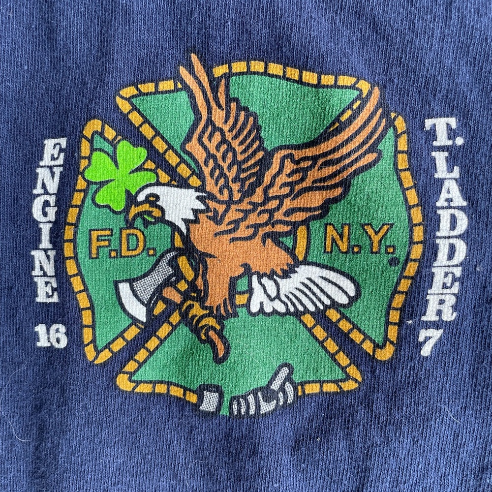 Firehouse Shirt Club February 2022 - FDNY Engine 16 & Ladder 7